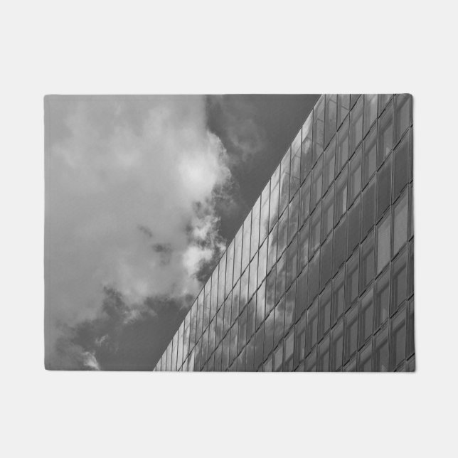 Cool, modern, urban nature and architecture doormat (Front)