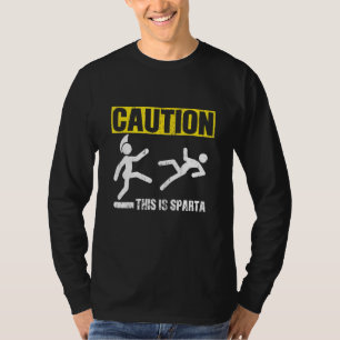 Cool Molon Labe Spartacus Fighter Motivation Sayin T-Shirt