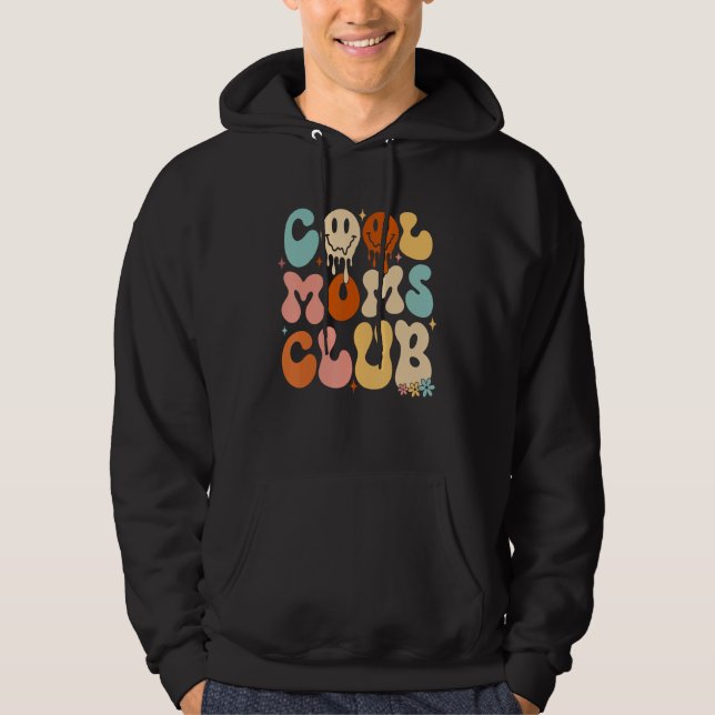 Cool Moms  Club Mama Mommy Mom Bruh 2 Hoodie (Front)