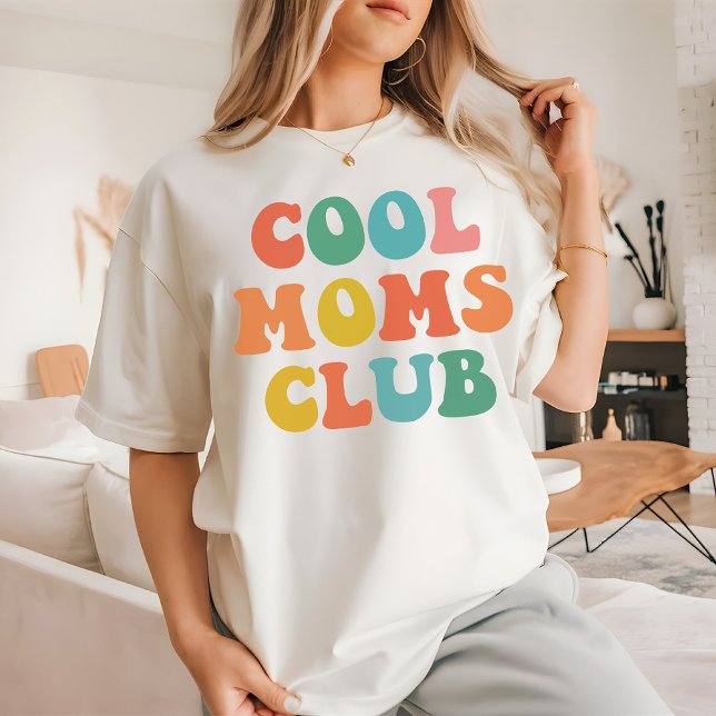 Cool Moms Club Retro Shirt, Best Mum Ever Gift T-Shirt (cool moms club shirt, best mom ever shirt, retro mom tee, vintage mom shirt, mother's day gift,)