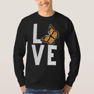 Cool Monarch Butterfly Men Women Lepidopterist Bug T-Shirt