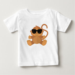 Cool Monkey Baby T-Shirt