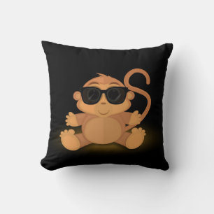 Cool Monkey Cushion
