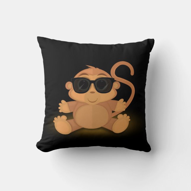 Cool Monkey Cushion (Front)