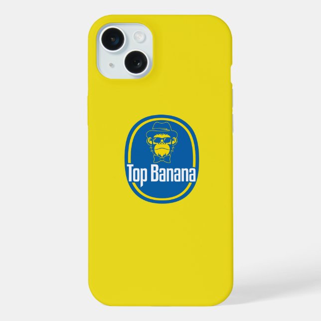 Cool Monkey Top Banana Case-Mate iPhone Case (Back)