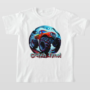 Cool Monster Truck  Crunch Time T-Shirt