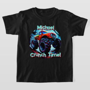 Cool Monster Truck  Crunch Time T-Shirt