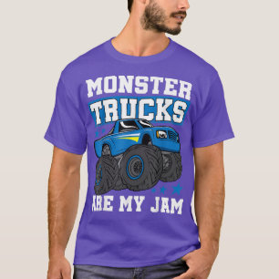 Cool Monster Trucks Are My Jam Kids Boys & Girls b T-Shirt
