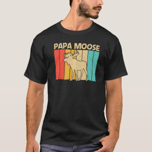 Cool Moose For Men Boys Moose Deer Bull Elk 1 T-Shirt