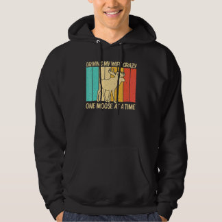 Cool Moose For Men Boys Moose Deer Bull Elk   Hoodie