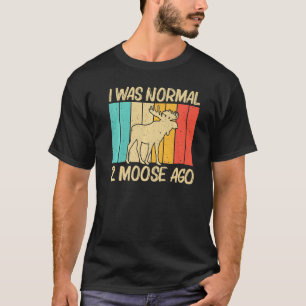 Cool Moose For Men Women Moose Deer Bull Elk T-Shirt
