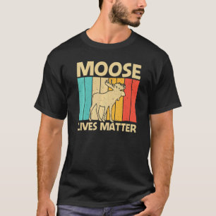 Cool Moose For Men Women Moose Deer Bull Elk T-Shirt