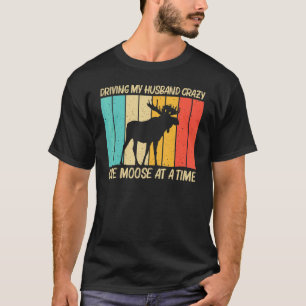 Cool Moose For Women Mum Moose Alaska Moose Elk Hu T-Shirt