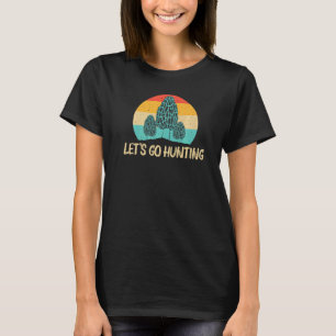 Cool Morel Mushroom For Men Women Hunting Foraging T-Shirt