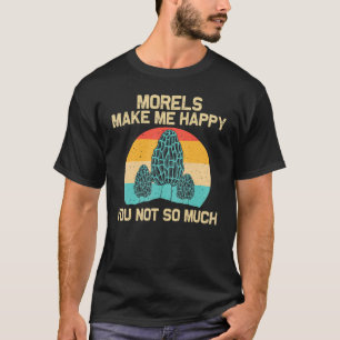 Cool Morel Mushroom For Men Women Hunting Foraging T-Shirt