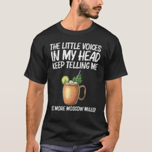 Cool Moscow Mule For Men Women Mug Vodka Cocktail T-Shirt