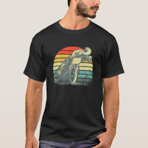 Cool Motocross Bike Vintage Dirtbike Racing Retro T-Shirt
