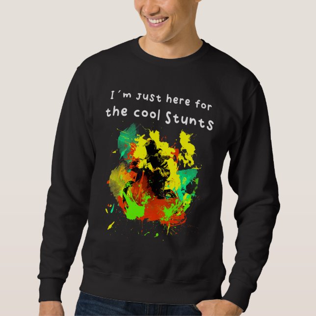 Cool Motocross Stunts 1 Sweatshirt (Front)