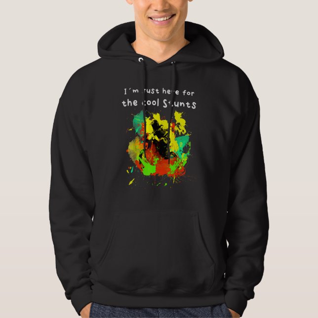 Cool Motocross Stunts Hoodie (Front)