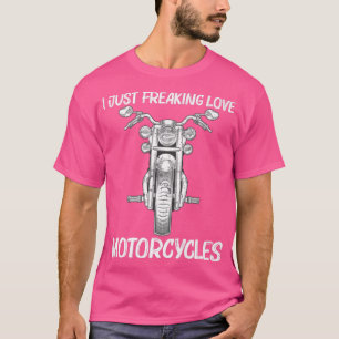 Cool Motorcycle Design For Men Women Road Ride Mot T-Shirt