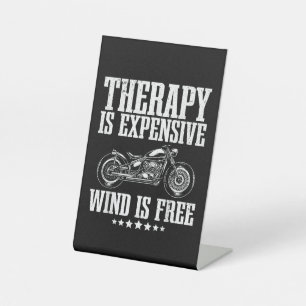 Cool Motorcycle For Men Women Motorcycle Lovers Bi Pedestal Sign