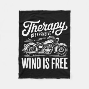 Cool Motorcycle Men Biker Rider Motor Cycle Lovers Fleece Blanket