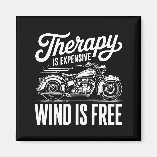 Cool Motorcycle Men Biker Rider Motor Cycle Lovers Magnet (Front)