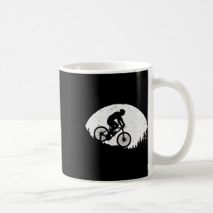 Cool Mountain Biking For Men Women Vintage Cycling Coffee Mug