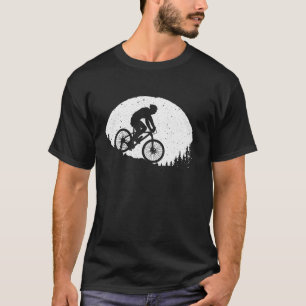 Cool Mountain Biking For Men Women Vintage Cycling T-Shirt