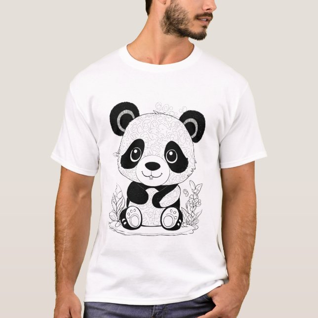 Cool Mountain Graphic T-Shirt  (Front)