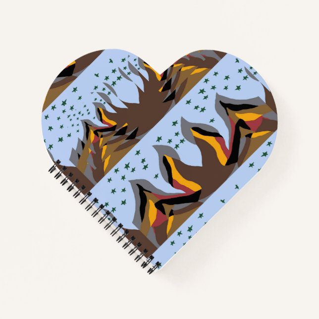 Cool Mountains Notebook (Front)