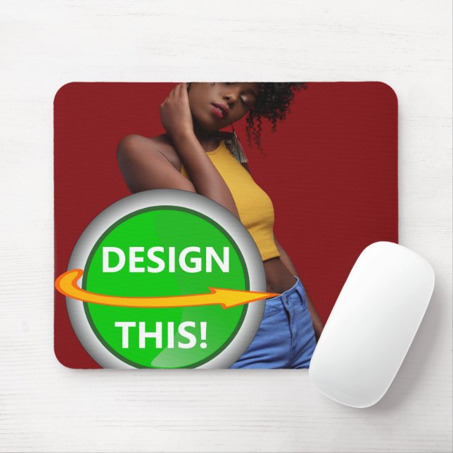 COOL! Mouse Pad - Custom (With Mouse)