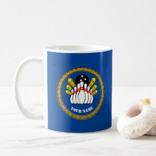 COOL! Mug-Bowling- Custom Bowler - Add Name Coffee Mug