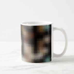 Cool Multi-Colour Zigzag Pattern Coffee Mug