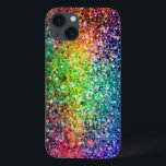 Cool Multicolor Retro Glitter & Sparkles Pattern 2 iPhone 13 Case<br><div class="desc">Coll multicolor retro glitter and sparkles pattern 2. If you need any help customising any of my designs,  contact ArtOnWear designer. Free text formatting with live help available by request.</div>