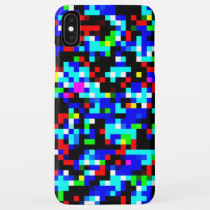 COOL Multicolor Square Lined Pattern iPhone XS Max Case