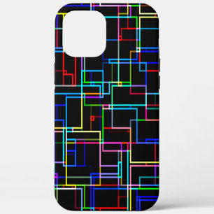 COOL Multicolored Striped Pattern  iPhone 12 Pro Max Case