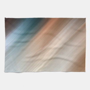 Cool Multicolored Stripes Tea Towel