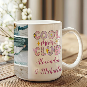 Cool Mum Club Retro 7 Photo Mug