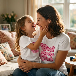 Cool Mum Club Shirt Trendy Mum T-Shirt Cute Mum