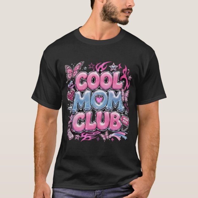 cool mum club T-Shirt (Front)