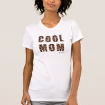 Cool Mum Leopard Print Year Mother's Day T-Shirt<br><div class="desc">This fun shirt reads COOL MOM in a tan and black leopard print. A text template is included for adding the year the receiver became a mum! This would make an excellent gift for mother's day,  a birthday,  Christmas,  or any other holiday or special occasion.</div>