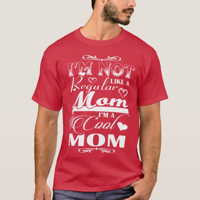 Cool Mum Mother Girl Mum friends T-Shirt (Front)