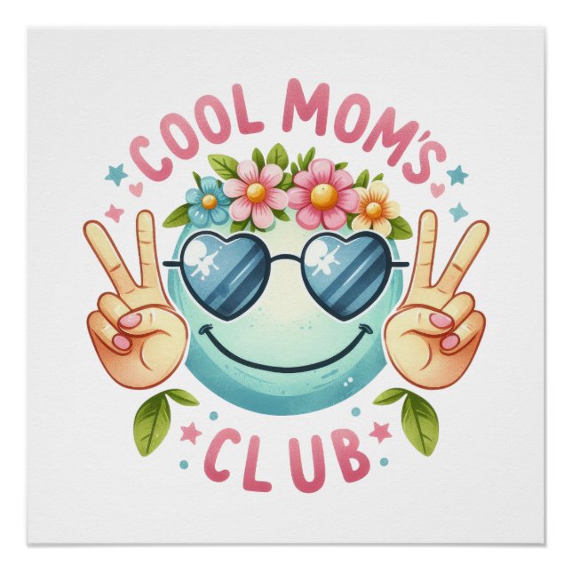 Cool Mum Poster (Front)
