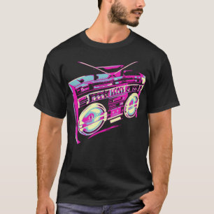 Cool Music Boombox Retro Stereo T-Shirt