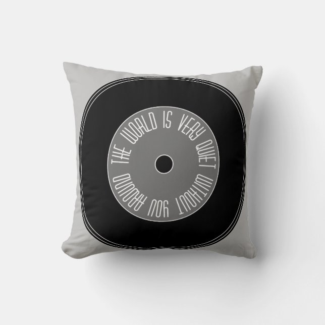 cool "music " cushion (Front)