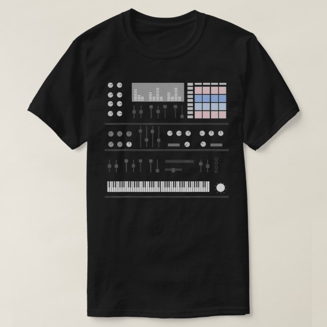 Cool Music Producer Artist Gift For Men Women Beat T-Shirt (Design Front)