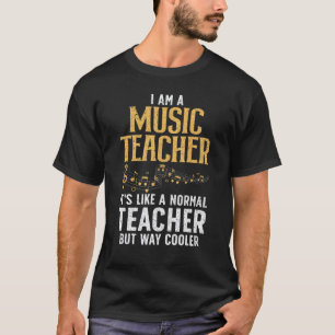Cool Music Teacher Art For Men Women School Orches T-Shirt