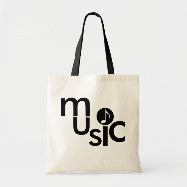 cool music tote bag (Front)