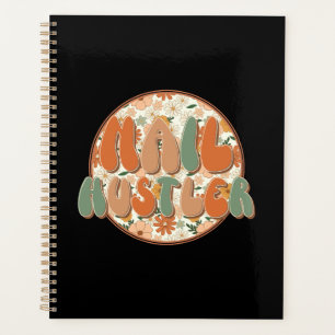 Cool Nail Hustler Nail Salon Floral Planner